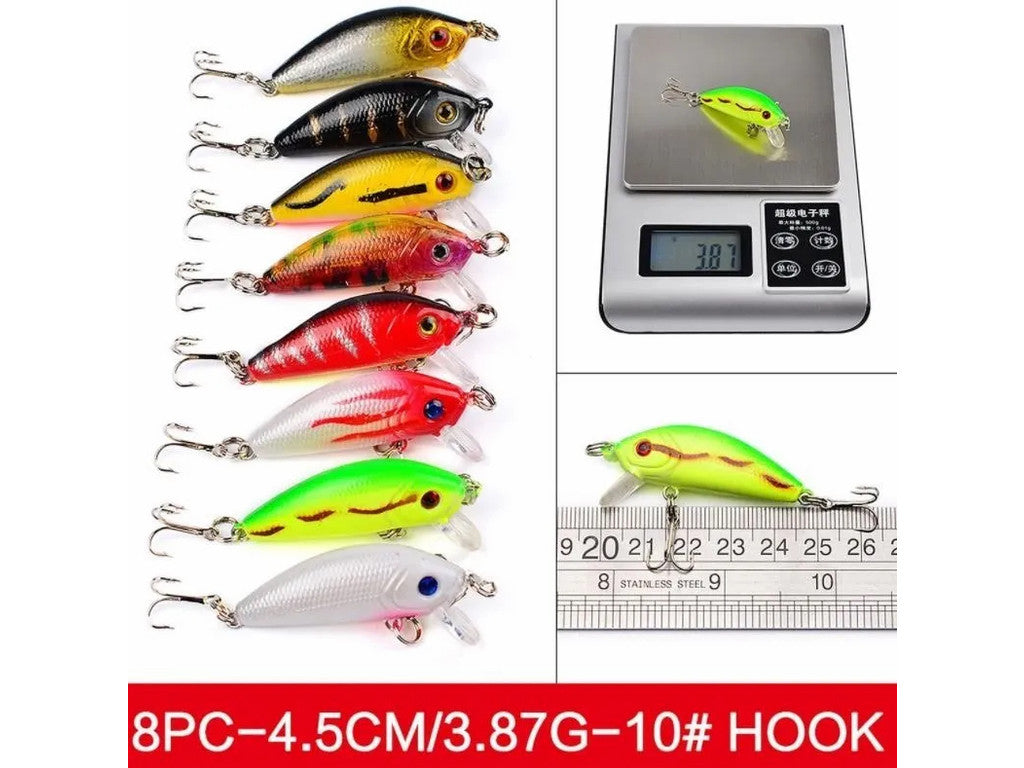Set De Señuelos De Pesca De 56 Piezas