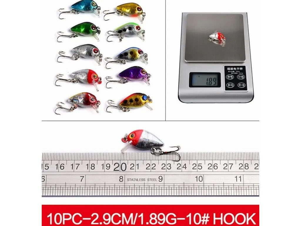 Set De Señuelos De Pesca De 56 Piezas