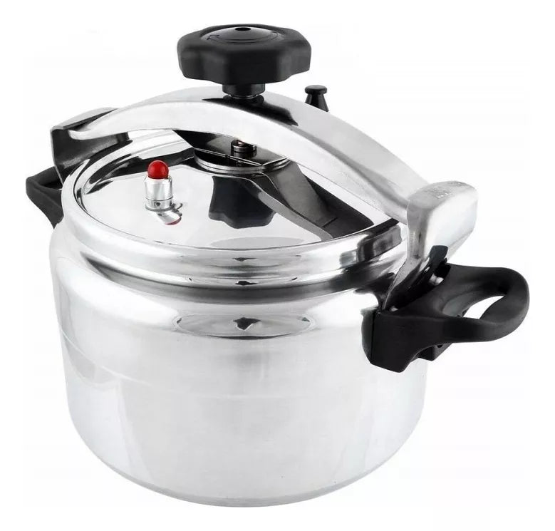 "¡Cocina como una profesional con la Olla a Presion de 9, 7 y 5 Litros de Aluminio de Alta Pureza: Rapidez, Seguridad y Sabor en Cada Plato! 🍲✨