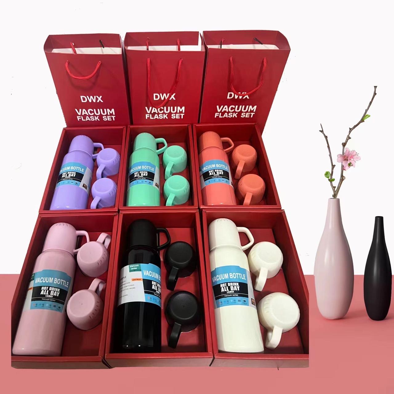 Termo Para Agua Caliente 500ml Con 3 Tazas