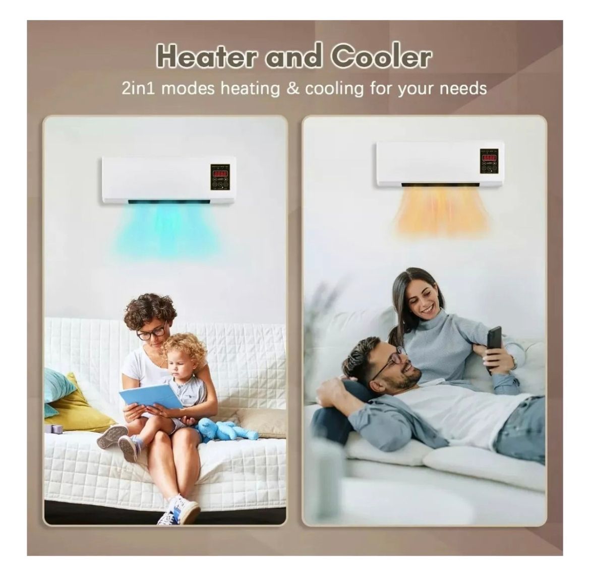 Calefactor/Ventilador de Aire 2 En 1 🔥🔥