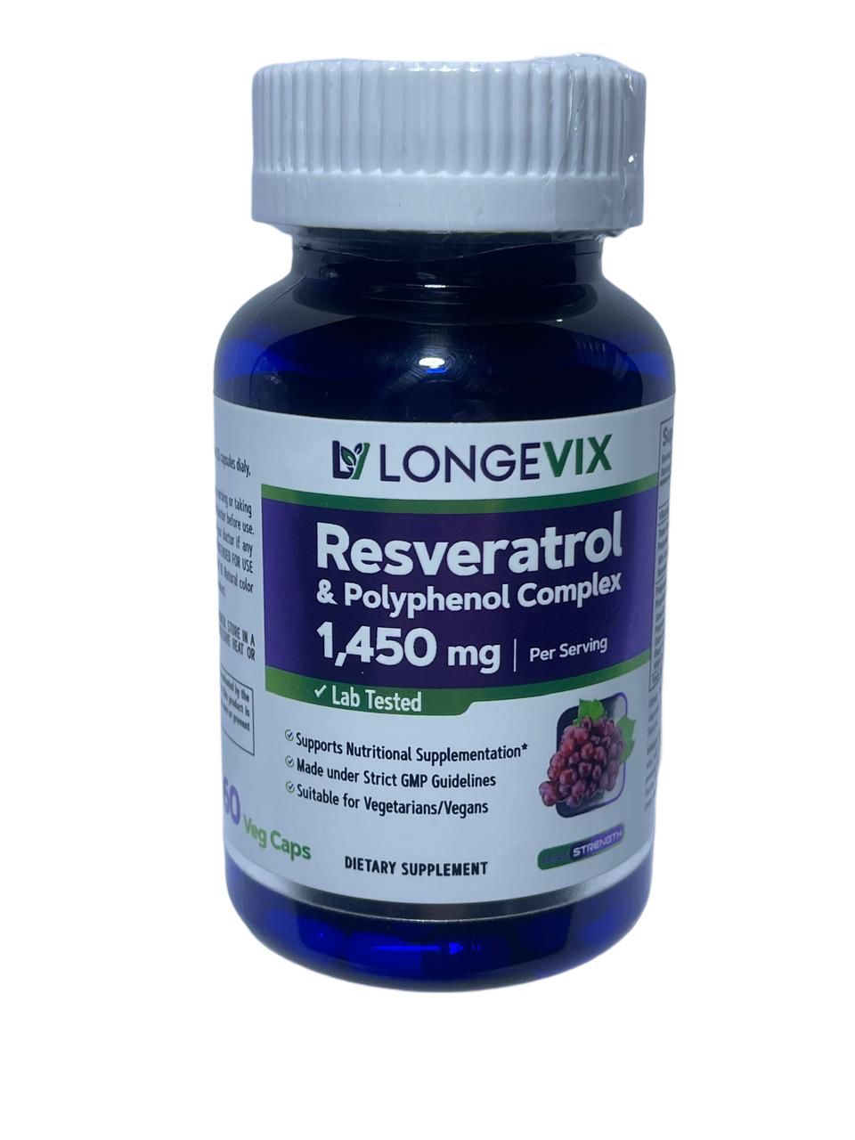 RESVERATROL 1450 mg - GRAN OFERTA 3 X 2 🔥🔥- 60 CAPSULAS