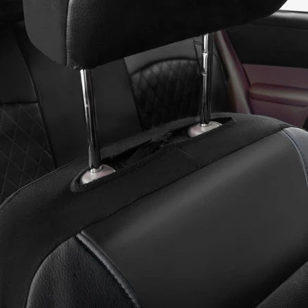 CUBRE ASIENTO DE AUTOS ecocuero Negro