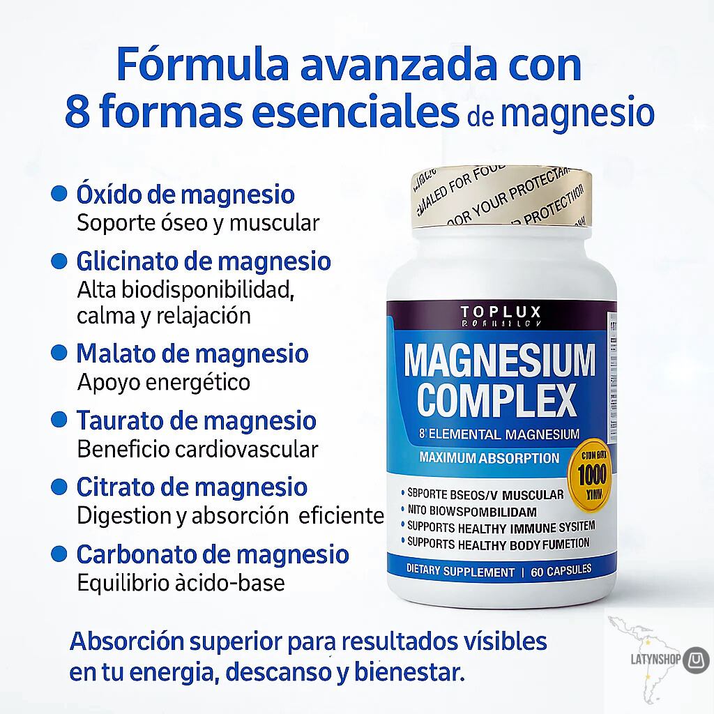 MAGNESIO COMPLEX - 60 Capsulas