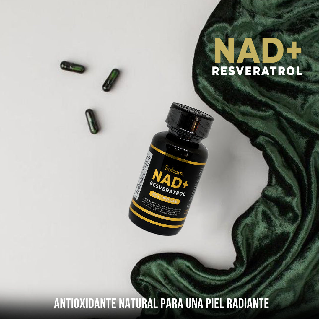 Resveratol + NAD Satoomi X60 Capsulas - GRAN OFERTA 3 X 2 🔥🔥