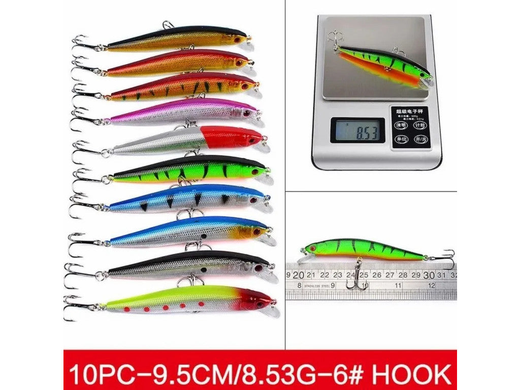Set De Señuelos De Pesca De 56 Piezas