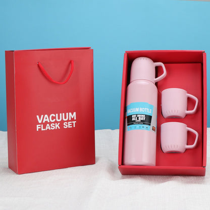 Termo Para Agua Caliente 500ml Con 3 Tazas