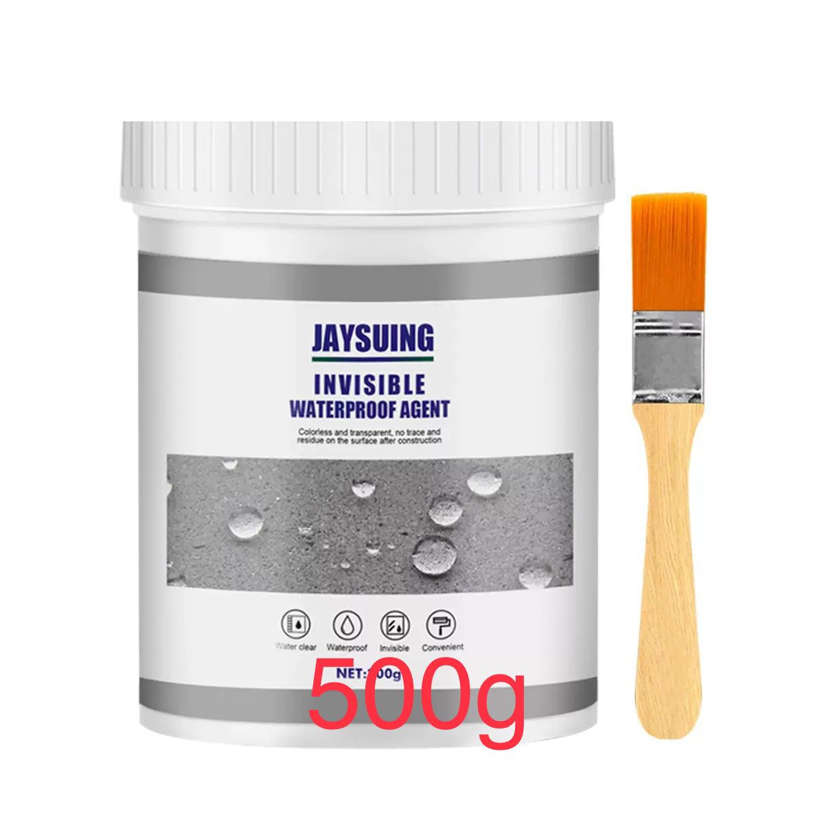 Sellador Epóxico Impermeable de Grietas y Fugas 500g + Brocha Gratis ✨✨