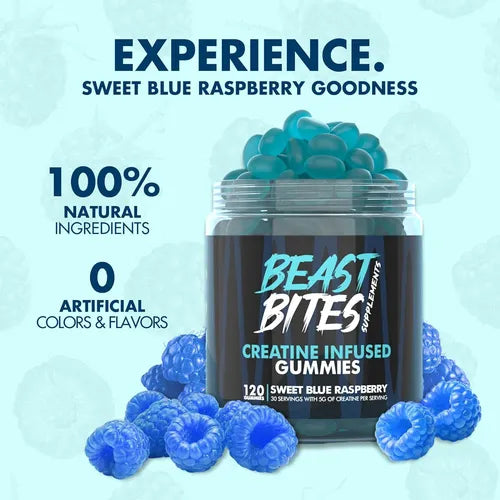 BEAST BITES - Gomitas de CREATINA 💪💪